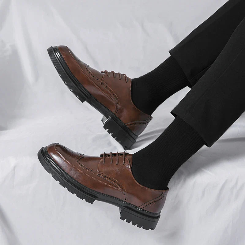 Sapato Plataforma Masculino Italiano - Gunner