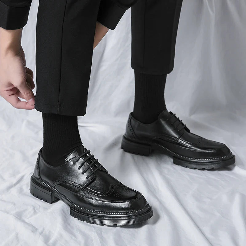 Sapato Plataforma Masculino Italiano - Gunner