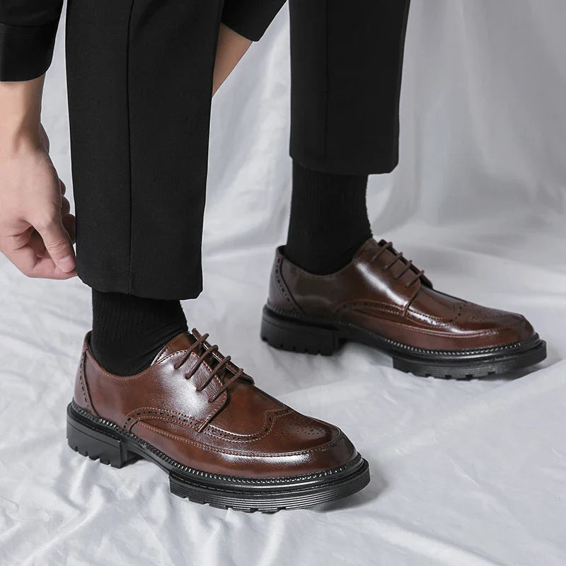 Sapato Plataforma Masculino Italiano - Gunner