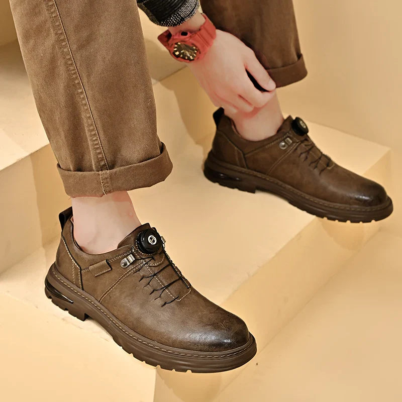 Sapato Masculino Casual de Couro - Thor