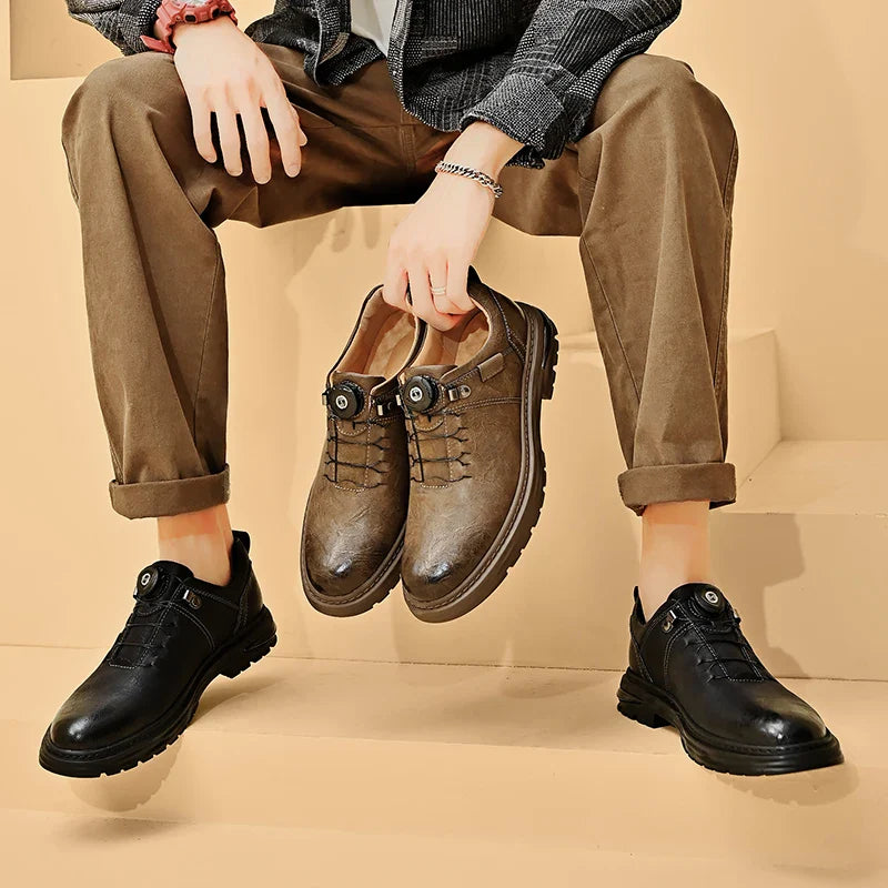 Sapato Masculino Casual de Couro - Thor
