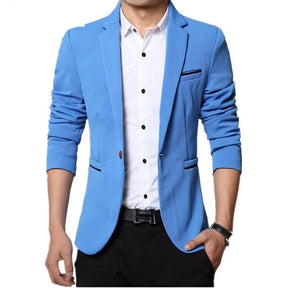 Blazer Masculino Casual Slim