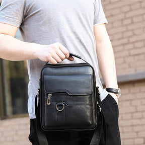 Bolsa de Couro Legítimo Masculina - Pocket