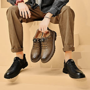 Sapato Masculino Casual de Couro - Thor
