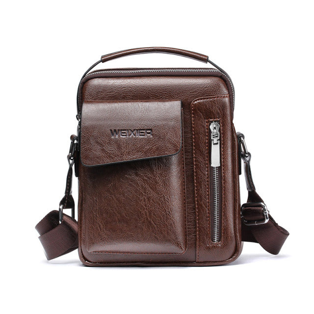 Bolsa Masculina Trend em Couro - Weixier