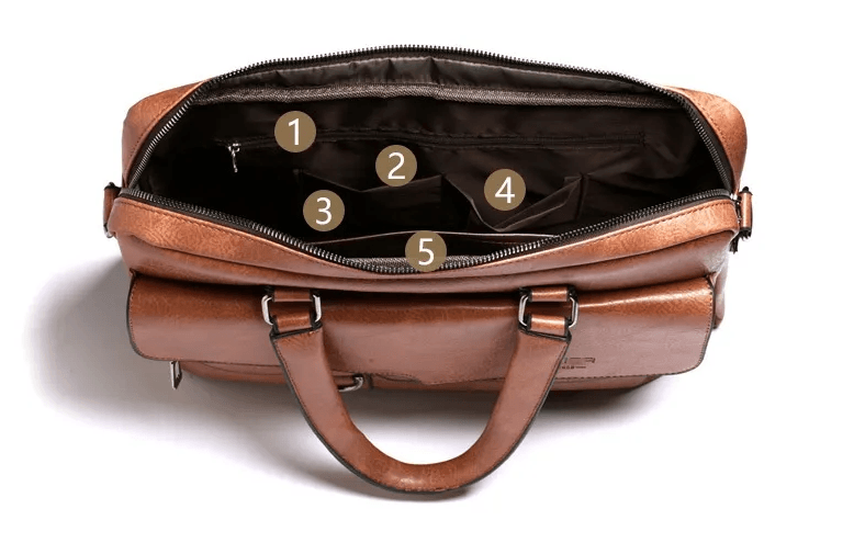 Bolsa Masculina de Couro 188