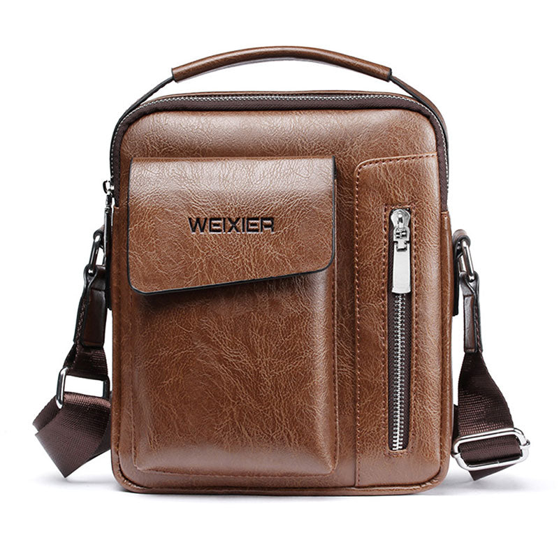 Bolsa Masculina Trend em Couro - Weixier